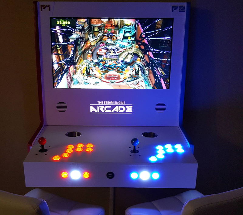 Illustration for article titled Guy Turns His Steam Link Into An Arcade Cabinet